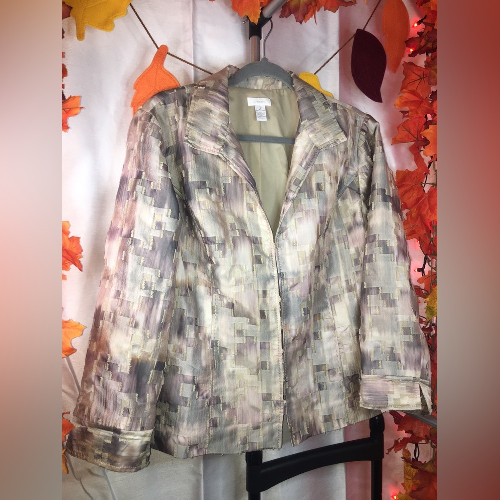 Chico’s | Women’s Multi-Pattern Jacket - image 1
